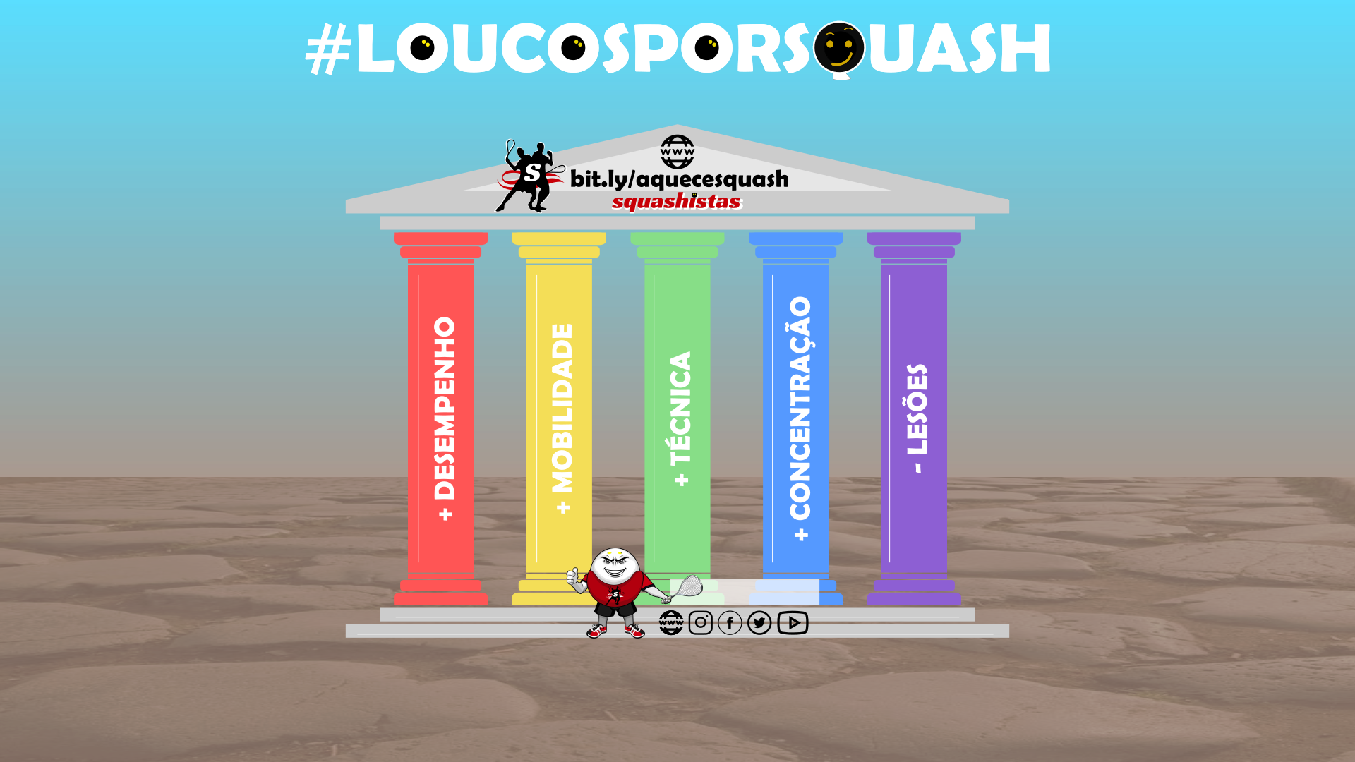 Aquecimento: 5 benefícios para o Squash