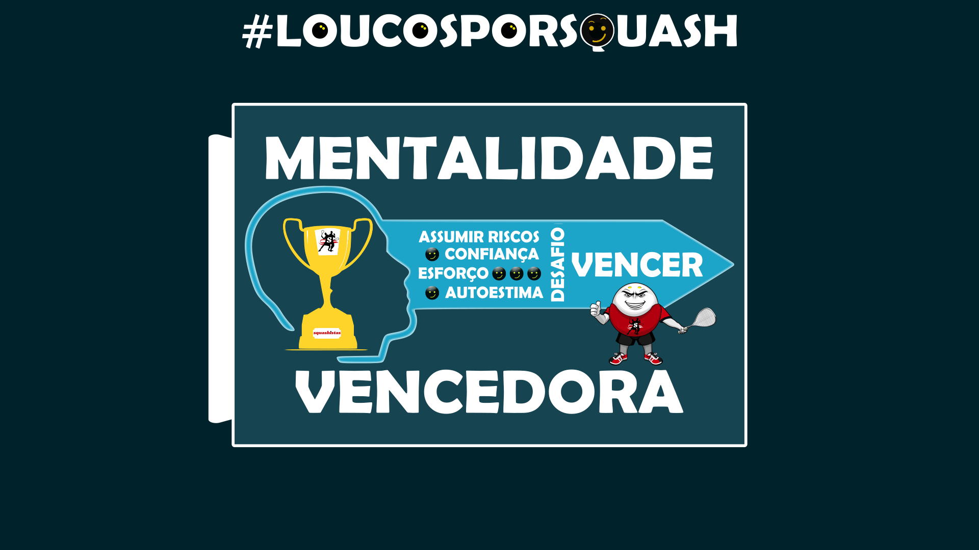 Mentalidade vencedora no Squash: jogando para vencer