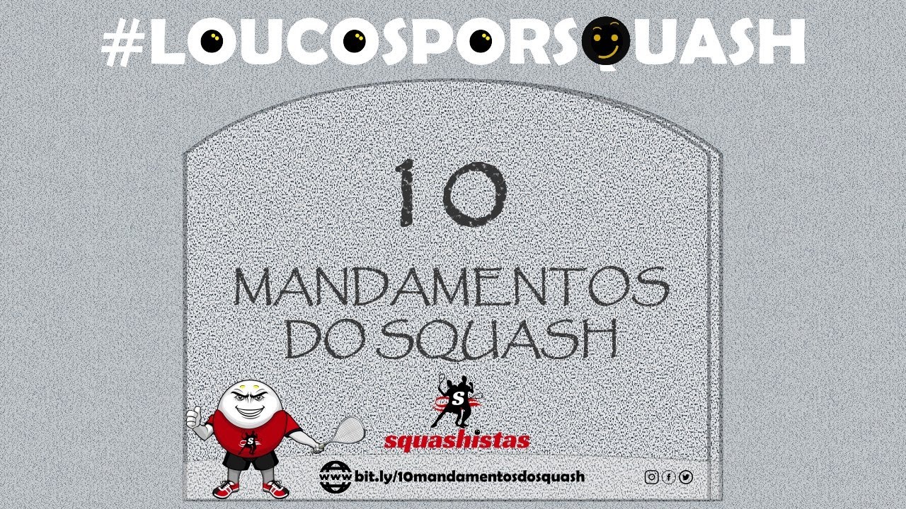10 mandamentos do Squash: melhore seu jogo com essas dicas
