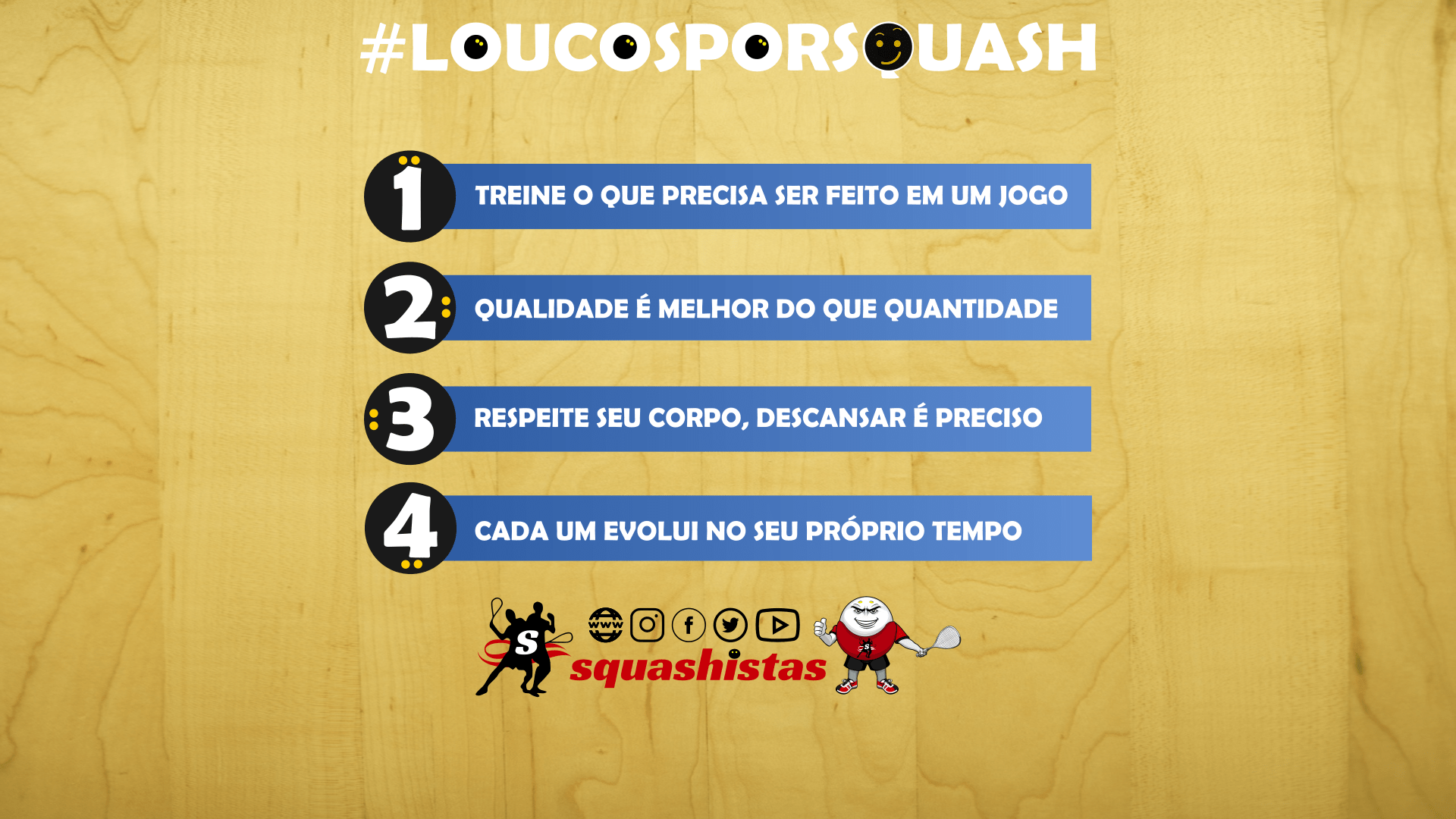 Dicas para treinamento de Squash que você precisa conhecer