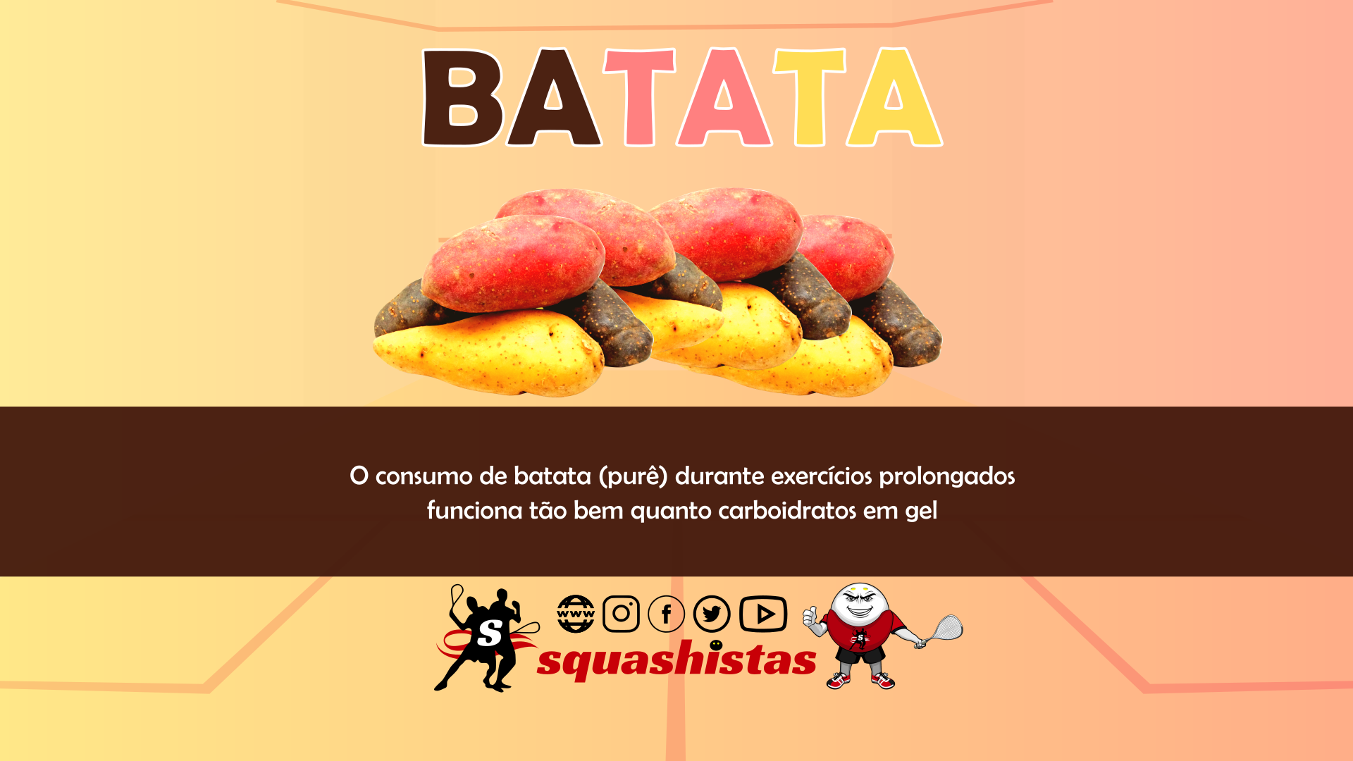 Benefícios da batata para o Squash