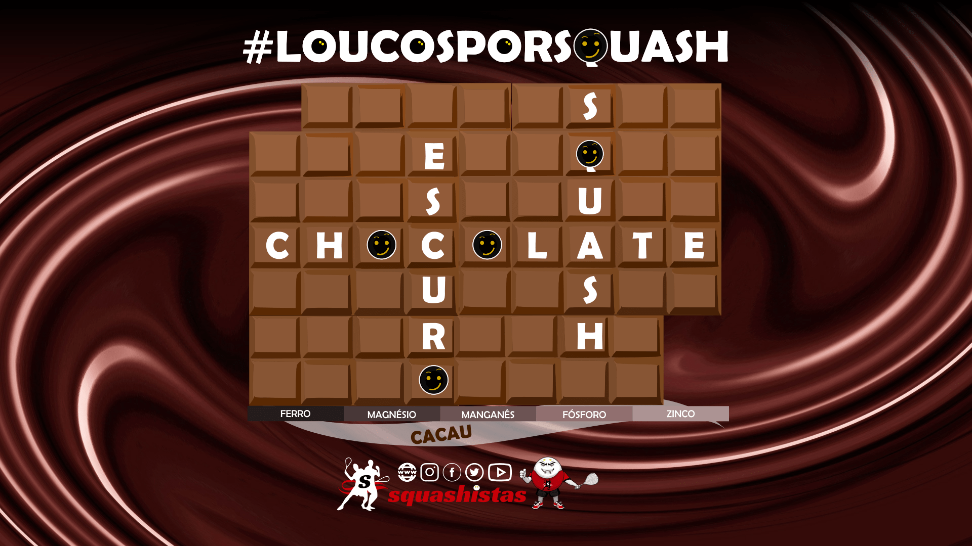 Benefícios do chocolate escuro para o Squash