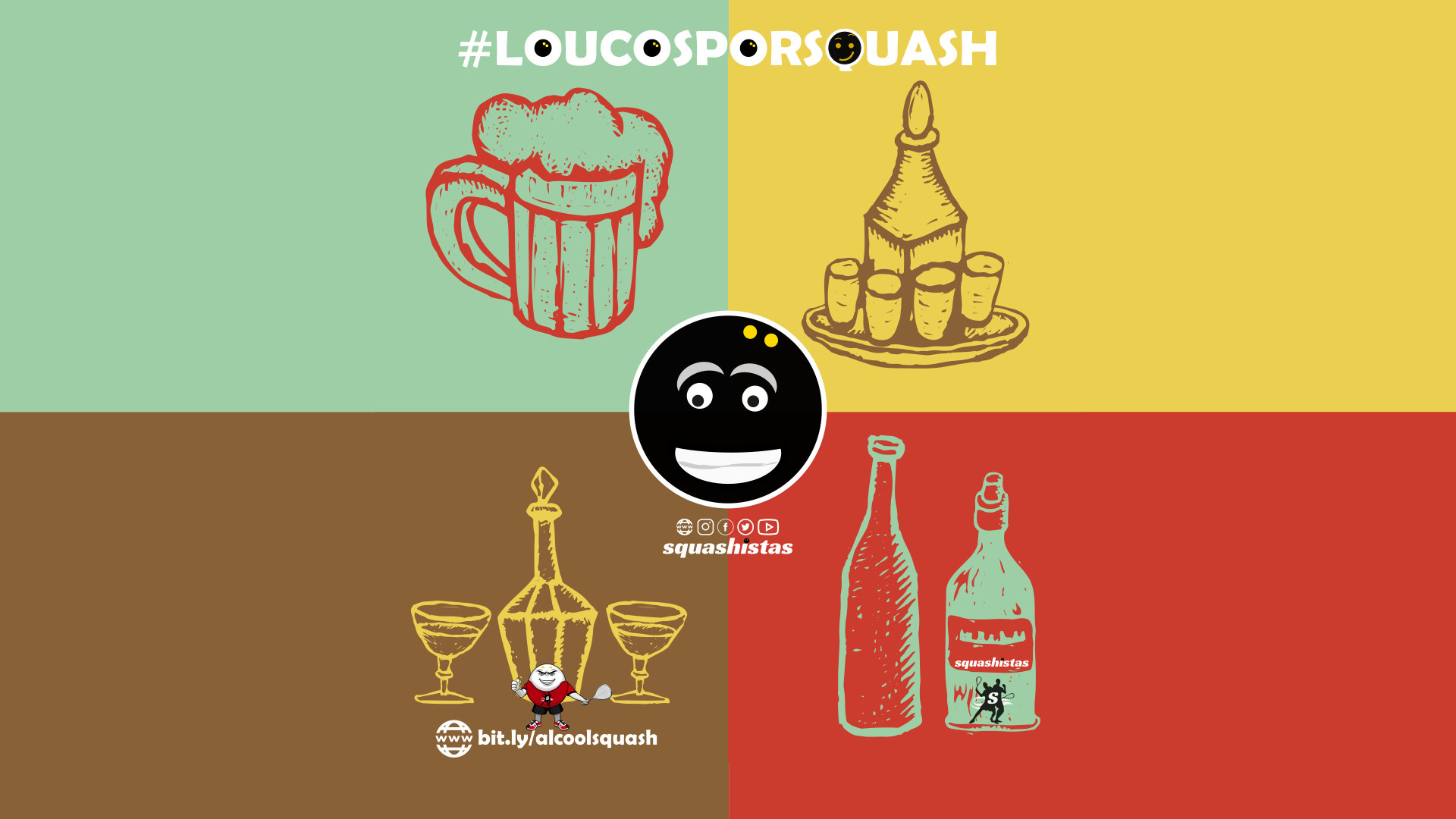 Bebida alcoólica no Squash: qual o efeito no seu desempenho?