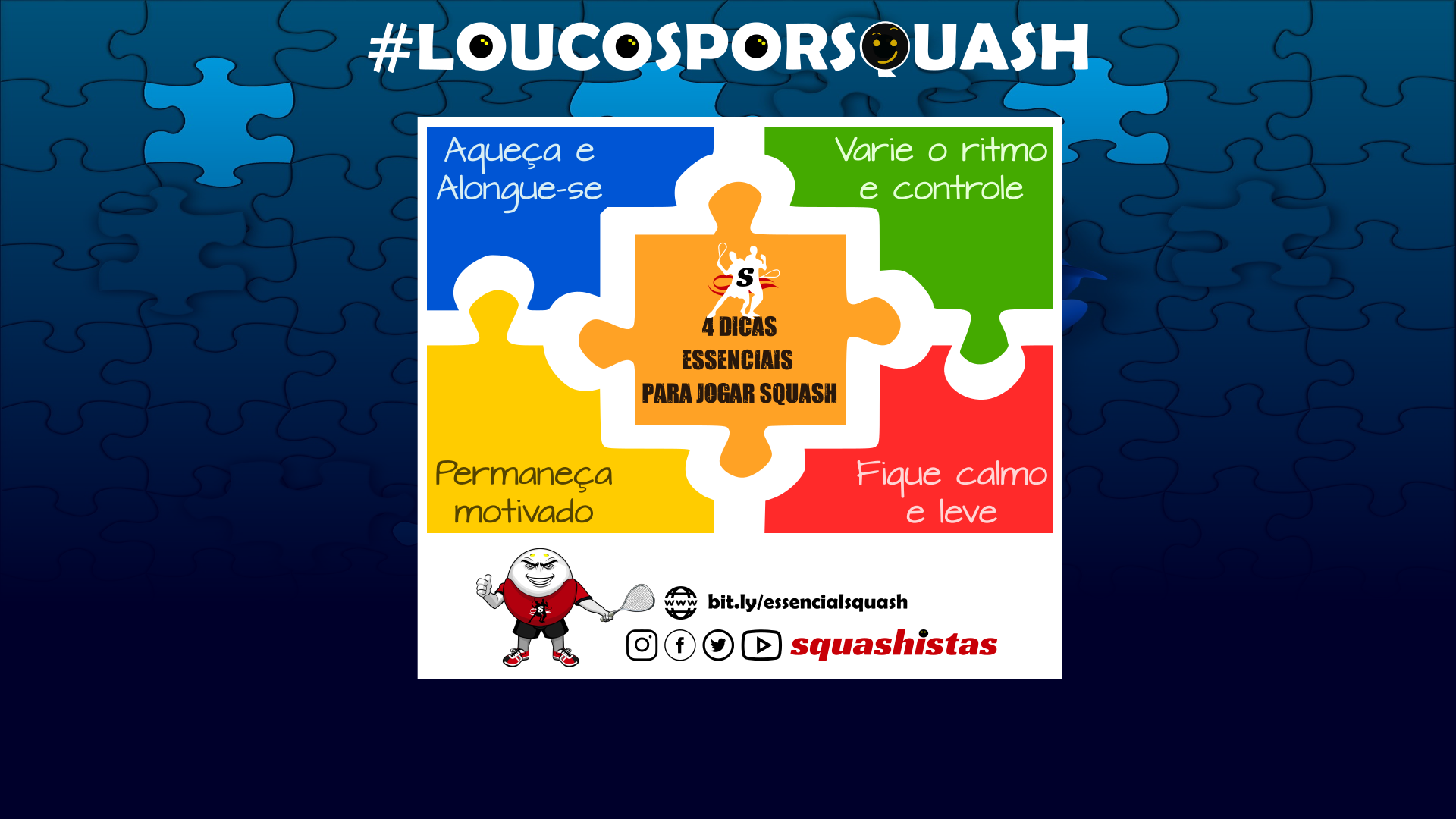 4 dicas essenciais para jogar Squash