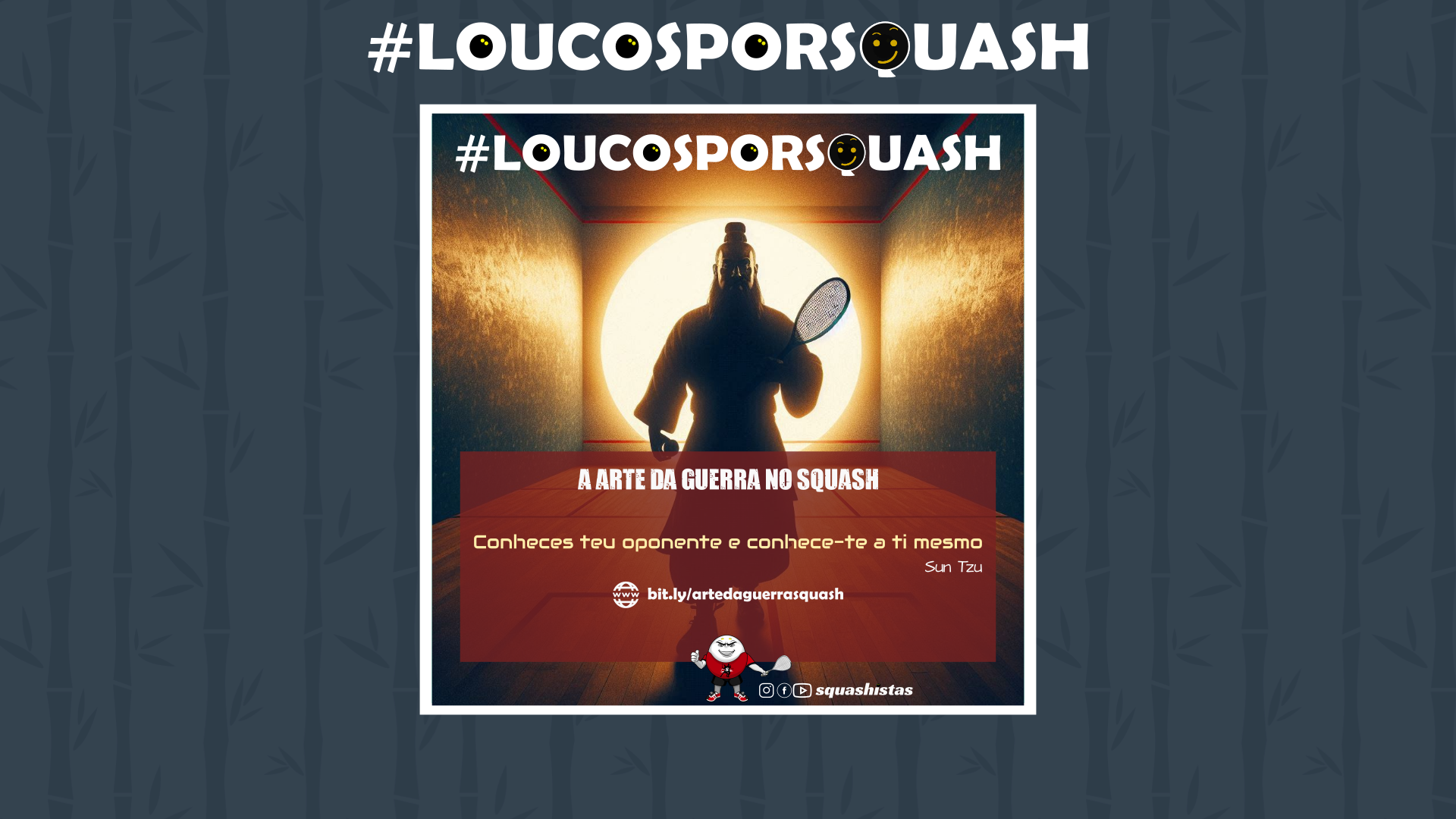 Arte da guerra no squash